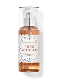 Pure Wonder Travel Size Fine Fragrance Mist Stuff For Birthday, Layering Combos, Pure Wonder, Bath Body Works Candles, Star Jasmine, Birkenstock Boston Shearling, Boston Shearling, Bath And Body Work, Bath And Body Works Perfume