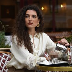 The Armeria Lace Blouse Sunday Coffee, Elegant Scarves, Tops Fashion, Big Fashion, 2023 Fashion, Clean Cut, Ladies Tops Fashion, Mulberry Silk, Lace Blouse