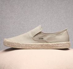 Back to Basics men's slip-on canvas shoes Mens Canvas Slip On Shoes, Beach Shoes For Men, Beige Slip-on Sneakers With Textured Sole For Summer, Cotton Slip-ons With Rubber Sole, Beige Low-top Summer Loafers, Comfortable Breathable Canvas Shoes For Summer, Breathable Slip-on Canvas Shoes For Spring, Breathable Textile Slip-on Canvas Shoes, Casual Breathable Slip-on Canvas Shoes