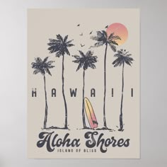 there is a sign that says hawaii aloha shores