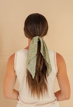 Ditsy Hair Scarf Set is meant to enhance all your spring - fall styles. The most adorable tiny flowers on each pony/scarf combo and is perfect for modern -boho styles. Polyester Set of 3 Spring Floral Print Casual Bandana, Casual Spring Floral Print Bandana, Casual Bandana Headband For Spring, Trendy One Size Bandana For Spring, Casual Bandana For Spring Season, Trendy One Size Hair Accessories For Summer, Trendy Summer Hair Accessories One Size, Bohemian Patterned Bandana For Spring, Bohemian Floral Print Summer Bandana