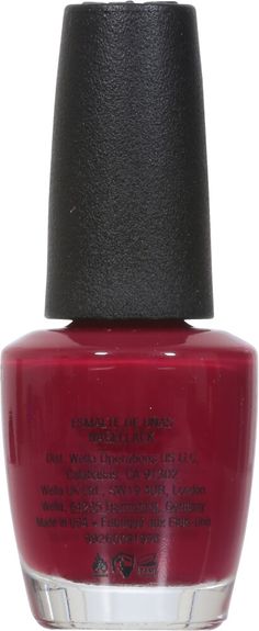 Bring the luscious and rich look of your favorite deep red vino to your fingertips with OPI Malaga Wine. Find yourself taking on a glass-half-full attitude when your manicure features this intoxicating hue. Enjoy the long-lasting and much-loved quality of OPI’s original formula with every application of this brilliant nail polish. Choose the brand’s Nail Lacquer formula for seven-day wear, or opt for Infinite Shine for a gel-like manicure that lasts up to 11 days. Wine Nails Opi, Nails Opi Gel, Opi Malaga Wine, Malaga Wine, Wine Nails, Glass Half Full, Red Nail Polish, Nail Lacquer, Malaga