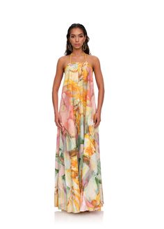 ANDREA IYAMAH ESSI MAXI DRESS - ZULI – Andrea Iyamah Andrea Iyamah, Cotton Maxi Dress, Dresses Xxl, Full Length Dress, Cotton Maxi, Maxi Dress Cotton, 20's Dress, Dress Cover, Swimwear Outfit