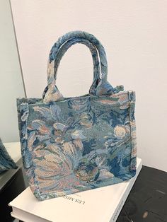 Bag For Love - Floral Pattern Square Bag - Women Satchels Product Description Color Blue Quantity 1 piece Composition 100% Cotton Material Canvas Size Chart INCH CM Size Bag Width Bag Height Bag Length one-size 3.5 6.7 7.5 Size Bag Width Bag Height Bag Length one-size 9 17 19 Similar Products h2 { text-align: center; } .red-box { width: 100%; display: flex; flex-direction: row; flex-wrap: wrap; justify-content: center; } .red-box > div { width: 231px; height: 308px; margin: 10px; } .red-box > di Square Bag, Bag Women, Olivia Mark, Satchel Bags, For Love, Canvas Size, Cotton Material, Bags Women, Ted Baker Icon Bag