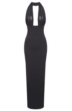 Halter Draped Maxi Dress Black DESIGN: Color: Black Halterneck Sleeveless Draped detail Open back design Concealed zipper at back Gentle Dry Clean Only Length: Maxi MATERIAL: Polyester + Cotton + Spandex High quality durable fabric. Delicate sewing and hemming by durable needle lockstitch machine. YKK zipper (known as the most durable and reliable zippers manufactured today). To maintain the beauty of your garment, please follow the care instructions on the attached label. Color may vary due to lighting on images. The product images (without model) are closest to the true color of the item.     * Order one size up for a relaxed fit. * Pay special attention on measurements to ensure proper fit. * If you are between two sizes the larger one is recommended. Dress Without Sewing, Unusual Wedding Dresses, Black Dresses Classy, Drape Maxi Dress, Simply Dresses, Black Halter Dress, Maxi Dress Black, Black Halter, Gala Dresses