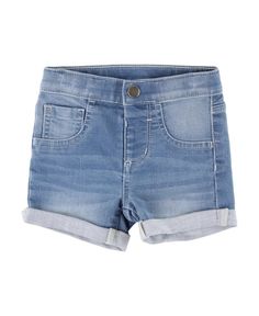 Your little girl can play all day long in these denim shorts. Made with just the right amount of stretch that will keep her comfortable and looking cute. Features a hidden pull tab elastic inside the waistband for adjustable fit for all sizes. Product Details: Wash inside out; machine wash cold separately with like colors; use mild detergent on gentle cycle; do not bleach; tumble dry low 80% Cotton / 18% Polyester / 2% Spandex Imported / Designed in the USA Closure Type: Snap Closure (Bottoms) E Gingham Tank Top, Light Wash Denim Shorts, Play All Day, Stretch Denim Shorts, Pink Gingham, Stretch Shorts, Light Wash Denim, Pull Tab