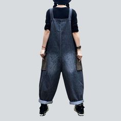 Introducing our 2023 Autumn Collection Cargo Slouchy Women's Denim Jumpsuit ââ‚?the perfect blend of street trend and modern chic!Why This Denim Jumpsuit Is A Street Style IconCombining timeless comfort and contemporary edge. this denim jumpsuit is the perfect way to add a touch of boldness to your wardrobe. The baggy fit. embroidered patterns. and suspenders closure create an unmistakable street-mode statement.Key Highlights: Street Style: This denim jumpsuit is an undeniable statement piece. p Womens Denim Jumpsuit, Street Mode, Embroidered Patterns, Fall Attire, Jumpsuit Online, Autumn Collection, 2023 Autumn, Embroidered Denim, Embroidered Jeans