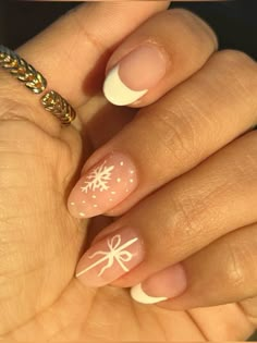 Christmas Shellac Nails, Christmas Nail Inspo, Christmas Nails 2023, Xmas Nail, Winter Nails Acrylic, Christmas Nails Easy, Christmas Gel Nails