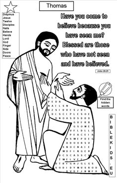 Thomas-apostle thomas-biblekids.eu Chaplaincy Ideas, Sunday School Crossword, Bible Crossword Puzzles, Puzzles Printable, Drama For Kids, Bible Word Searches, Bible Activities For Kids, Hidden Words