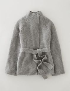 clean lines Barcelona Jacket, Boden Usa, Gray Cardigan, Gray Sweater, Wrap Cardigan, Women's Coats & Jackets, Mode Inspiration, Knitwear Women, Wool Coat