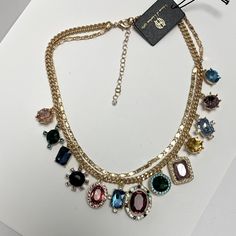 Brand New From Store, With Original Tag, Never Worn. House Of Harlow Colorful Crystal Choker Necklace Sparkly Rhinestone Choker Tiktok Viral Right Now Super Clean And Elegant Look. Complete Your Look With This Multi-Coloured Gem Necklace. Perfect For Any Occasion. Add Attitude With Accessories For Those Fashion-Forward Finishing Touches. It's All About Accessories For Injecting Individuality Into Your Look. Forget Less Is More, This Season We're All For Out-There Hair, Beauty And Jewellery. Laye Bohemian Party, 1960 Jewelry, Crystal Choker Necklace, Tiktok Viral, Gem Necklace, Rhinestone Choker, Crystal Choker, Colored Gems, House Of Harlow 1960