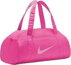 Nike Pink Bag For Daily Use, Sporty Pink Bag For Sports, Nike Functional Gym Bag For Sports, Sporty Pink Nike Bag, Nike Sporty Gym Bag, Nike Sporty Pink Bag, Sporty Nike Bags For Outdoor Activities, Nike Sporty Bags For Outdoor Activities, Practical Nike School Bags