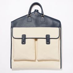 This one's been on our minds for a while. It's for all the road warriors and weekend galavant-ers. For the well dressed explorers and the spot for-everything business women (and men!). The Traveler is here and we couldn't be more excited! Inspired by a vintage garment bag of our Dad's, this is a hanging suitcase with s Packing Accessories, The Road Warriors, Suit Bag, Mode Of Transport, Product Ideas, Garment Bag, The Spot, Garment Bags, Work Travel