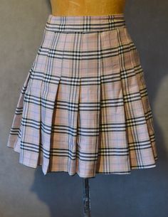 This dress is so cute it will make the Plastic jealous.   Waist= 28in  Shoulder to hem= 30in Side Zipper= 6in Medium Coquette Clothes, Plaid Pleated Skirt, Womens Skirts, Uptown Girl, Pink Plaid, Anaheim, Cotton Candy, Pleated Skirt, Side Zipper