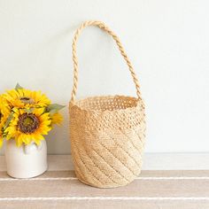 Elena Handbags Summer Fashion Raffia Basket Bag Spring Travel Bucket Bag In Natural Fiber, Natural Fiber Shoulder Bag For Everyday Summer Use, Eco-friendly Jute Summer Bag, Spring Eco-friendly Bucket Bag With Natural Fiber, Eco-friendly Spring Bucket Bag With Natural Fiber, Eco-friendly Spring Bucket Bag, Daily Use Woven Bucket Bag For Vacation, Eco-friendly Beige Shoulder Bag For Picnic, Spring Picnic Tote Shoulder Bag