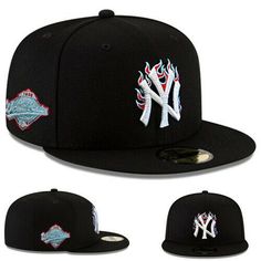 gwbks                                                                                                  This Listing is for a brand new with tags AuthenticNew Era New York Yankees Black Fitted Hat Fire Flames Team Logo Poly Blue U/V Brand New, Original Tag Attached  Material: 100% Polyester  High Profile, MLB Customized Fitted Cap   Poly Blue Colorway Underneath Brim of Hat  MLB 1998 World Series Side Patch  MLB Authenticity Sticker Under the Brim  100% Authentic Merchandise, Factory Direct   Cla Winter Sports Flat Bill Baseball Cap, Black Flat Brim Fitted Hat For Winter, Outdoor Fitted Hat For Baseball Season, Winter Streetwear Fitted Hat, Winter Flat Bill Baseball Cap For Streetwear, Winter Streetwear Baseball Cap With Flat Bill, Winter Streetwear Flat Bill Baseball Cap, Baseball Fitted Hats, Yankee Hat