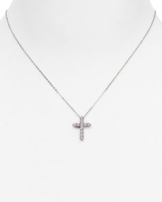 Nadri presents a faithful pendant necklace with a fine pave detailing perfect for everyday wear. Crucifix Necklace, Pave Necklace, Girl Necklace, Christian Necklace, Silver Cross Pendant, Small Details, Cross Pendant Necklace, Silver Cross, Gold Pendant Necklace