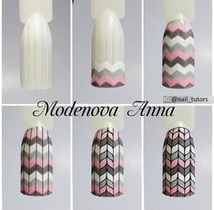 Pattern Nails, Wedding Nail Art Design, Unghie Nail Art, Nail Drawing, Nail Art Techniques, Nagel Tips, Geometric Nail, Nail Art Tutorials