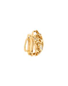 In 18K yellow gold (5.5g) amp; 1 Center Diamond (0.09ct) Shopping Chanel, Neiman Marcus, Top Designers, Tops Designs, Chanel, Yellow Gold, Luxury Fashion, Yellow, Gold