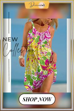 New Boho Nature Scenery Sexy Women Beach Blue Dress Print Off Shoulder Sleeveless Sundress Summer Holiday Beachwear Night Dresse Pink Sleeveless Dress For Beach Vacation, Pink Sleeveless Dress For Beach Season Vacation, Tropical Sleeveless Beach Dress For Beach Party, Sleeveless Tropical Beach Dress For Beach Party, Sleeveless Casual Sundress For Beach Cover-up, Casual Sleeveless Sundress As Beach Cover-up, Casual Sleeveless Sundress For Beach, Tropical Sleeveless Sundress For Beach Party, Sleeveless Tropical Beach Dress