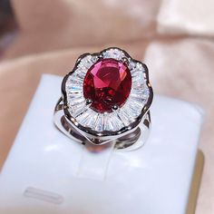 Color: KYRA01832 Size: Adjustable Opening Style: Europe and America Engagement Bride, Wedding Anniversary Rings, Zircon Jewelry, Trendy Ring, Rhinestone Ring, Ladies Diamond Rings, Zircon Ring, Matching Rings, Classic Ring