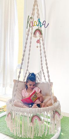 This Swings item by Ostringsattached has 966 favorites from Etsy shoppers. Ships from India. Listed on Sep 14, 2023 Room Hanging Chair, Boho Baby Bedding, Bedroom Swing, Room Swing, Kids Hammock, Old Room, Big Girl Rooms, Kids Bedroom Decor