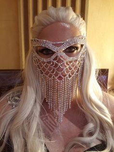 Wedding Masquerade Mask With Rhinestones, Mardi Gras Party Masks With Rhinestones, Mask Prom, Prom Mask, Rhinestone Mask, Bridal Mask, Halloween Tattoo, Face Jewellery, Mask Masquerade