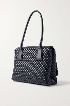 Bottega Veneta Net A Porter, Bottega Bags, Bottega Bag, Bottega Veneta Bag, Woven Leather Bag, Bottega Veneta Bags, Leather Roll, Leather Weaving, Bag Light