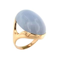 Amazing big stone for trendy ring in 18k rose gold with Chalcedony (oval cabochon cut, size: 20x30 mm) the Gisella design has a refined taste, her jewels stand out from others Designed and handmade in Italy by Stanoppi Jewellery since 1948. Size of ring: 16 EU - 8 USA g.20.20 Pendant NecklaceItem Reference :LU1798110578532 All Stanoppi Jewelry is new and has never been previously owned or worn. Each item will arrive at your door beautifully gift wrapped in Stanoppi boxes, put inside an elegant pouch or jewel box. Elegant Pouch, G 20, Chalcedony Ring, Trendy Ring, Modern Ring, Jewel Box, Oval Pendant, Jewelry Companies, Oval Cabochon