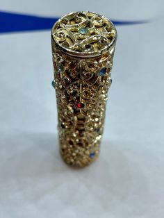 Gorgeous Refillable Vintage Hazel Bishop Jeweled Lipstick Case Tube 1940 1950 Marilyn Monroe Glam! Gift for her Collectible Makeup Cosmetic View video: https://youtube.com/shorts/sr325N5N7nY?si=UUicPOZMDuywR38d Old Makeup Products, 1950 Makeup, Vintage Makeup Products, Cosmetic Business, Vintage Lipstick, Expensive Makeup, Glam Gifts, Pretty Accessories, Lipstick Case