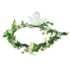 Item Function: 1. This is a beautiful and cute floral headband for women. You can choose to match it with various outfits. Bright and beautiful flowers can enhance your overall look. 2. The headdress is simple in design, it can add color to your life and add a touch of brilliance to your festival. 3. This green flower crown is handmade from fake flowers, artificial green leaves and ribbons, it is light, soft and textured.4. This wreath headband is a very good gift for you female friends, girlfri Green Flower Crown, Green Flower Crown Wedding, Dainty Tropical Flower Crown, Green Flower Headband, Floral Tiara Flower Headbands, Hair Gloss, Female Friends, Permanent Hair Color, Floral Headbands