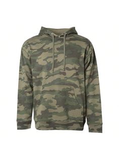 8.5 oz./yd (US) 14.1 oz./L yd (CA), 80/20 cotton/polyester blend fleece with 100% cotton face, 20 singles (Solid, Camo Colors & Gunmetal Heather)  . Heather colors, Safety Colors, Neon Pink are 55/45 cotton/polyester. Grey Heather is 75/25 cotton/polyester. Standard fit. Jersey lined hood. Split-stitched double-needle sewing on all seams. Twill neck tape. 1x1 ribbing at cuffs & waistband. Metal eyelets. Pouch pocket. Tear away label. Looking for a Black Hooded Sweatshirt?  "CLICK HERE to shop an Camouflage Cotton Sweatshirt With Drawstring Hood, Camouflage Cotton Hoodie With Long Sleeves, Camouflage Long Sleeve Cotton Hoodie, Camouflage Fleece Hoodie Sweatshirt, Camouflage Cotton Hooded Sweatshirt, Camouflage Cotton Crew Neck Sweatshirt, Camouflage Cotton Sweatshirt For Streetwear, Fall Camouflage Cotton Sweatshirt, Casual Camouflage Cotton Hoodie