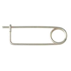 These Zinc-Plated Safety Pins include a spring and closed clasp. Ideal for heavy-duty applications, these pins have a classic, sharp pointed design. A durable, zinc-plated steel construction provides longevity. Color: Metallics. Felt Jewelry, Safety Pins, Shawl Pins, Metal Keychain, Brand Jewelry, Metal Pins, Jewelry Inspo, Contemporary Jewelry, Solid Metal