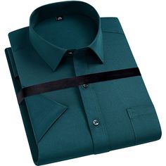 Season:Summer; Fabric:95% Polyester 5% Spandex,65%Polyester 35%Cotton; Sleeve Length:Short Sleeve; Look After Me:Washable,Machine wash; Gender:Men's; Style:Smart Casual,Elegant,Fashion,Lightweight,Designer,Business; Elasticity:Micro-elastic; Tops Type:Collared Shirt,Button Up Shirt,Dress Shirt; Occasion:Back to Office,Work,Casual,Daily,Wedding,Holiday; Age Group:All; Fit Type:Regular Fit; Pattern:Solid Colored,Plain; Design:Print; Neckline:Square Neck; Special Size:Normal; Front page:FF; Listing