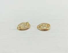 Measuring approx : 15 mm Weight : g / 2 pcs Material : Zinc Made in Korea ▲ PLATING ▲ GOLD - 16K Electric gold plating SILVER - Original rhodium plating 🌸 https://www.etsy.com/shop/EKKLENsupply?search_query=EM0096 ▲ SHIPPING OPTIONS ○ Standard Shipping ( International Registered Airmail ) It takes about 2 weeks to most countries after shipping. How to get it faster? - CP (5-10 days after shipment) - EMS (3-5 days after shipment) - FedEx(1-3 days after shipment) Handmade Gold Charms For Jewelry Making, Handmade Gold Charms For Crafting, Gold Nickel-free Charms For Gift Making, Gold Charms Nickel Free For Gift Making, Gold Round Charms For Jewelry Making, Nickel-free Round Charms For Jewelry Making, Handmade Gold Round Charms, Gold Round Pendant Earrings With Charms, Stud Necklace