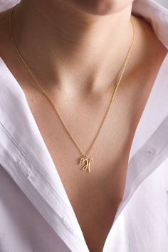 14k Gold Initial Necklace With Butterfly , Initial Necklace , Personalized Necklace , Letter Necklace, Personalized Gift ,Butterfly necklace Gold , Rose gold, Silver Dimensions Pendant height: 8 Millimetres; Pendant width: 4 Millimetres Mothers Day Gift - Mothers Day Gift - Perfect for Christmas Gift - Personalized Handmade Silver Jewelry crafted with love from solid sterling silver in TEXAS. ►HOW TO ORDER 1- Please select your preferred chain length from the menu. 2- Please select your preferre Pendant With Initials, Necklace Initial H, H Pendant Letter, Letter Jewelry Initials, H Letter Necklace, H Necklace Initial, Initial Necklace K, Gold Letter Necklace Initials, Butterfly Gold Pendant