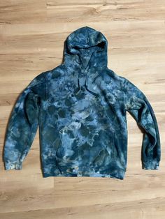 Amazingly soft and comfortable hoodie.  Hoodie can be worn with matching joggers or crop top to complete the lounge set.  Hand dyed with an ice dye technique Material 65% cotton 35% polyester.  Care Instructions: Best dye longevity will come from cold washes with a dye safe detergent or no detergent. Hang to dry. This will protect the material and brightness of the dyes. https://threadedmagicstudio.etsy.com Acid Wash Hooded Soft-washed Sweatshirt, Acid Wash Long Sleeve Hoodie For Loungewear, Acid Wash Soft-washed Hooded Sweatshirt, Sporty Tie Dye Long Sleeve Hoodie, Acid Wash Relaxed Fit Hoodie, Faded Relaxed Fit Hooded Hoodie, Faded Relaxed Fit Hoodie, Casual Cotton Hoodie Super Soft, Casual Super Soft Cotton Hoodie