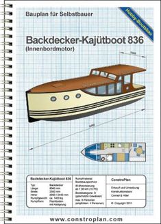 an instruction manual for the backdecker - kautboott 856 motorboat