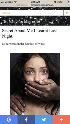 an image of a woman covering her face with her hands and the words secret about me i learn last night