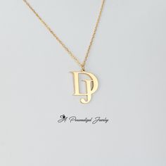 Personalized handmade sterling silver jewelry of your choice of color; silver or 18K gold We proudly offer you to gift, a piece of unique jewelry at an affordable price. The letters can be the initials of a person's name, the initials of couples, or your children's initials. Dimensions Pendant height: 20 Millimetres; Pendant width: 8-10 Millimetres Mothers Day Gift, Mothers Day Gift, Perfect for Christmas Gift, Personalized Handmade Silver Jewelry Please write your preferred initial or initials Jasmine Tattoo, Letter Necklace Initials, Double Letters, Initials Necklace, Handmade Silver Jewelry, Expensive Jewelry Luxury, Initial Gifts, Initial Necklace Gold, Personalized Pendant