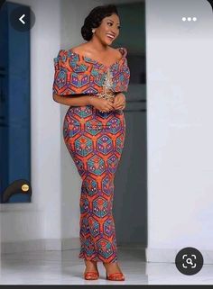 LUXURY AND CLASS we have brought you sweetness in Ankara..Wear this outfit and gain more confidence with your appearance... This dress is made 100% African wax cotton. This dress is made to order,so customisations are welcome.We can add or remove anything you wish.You are welcome to request a fabric change as well.We have alot of fabric options available.Please feel free to start a chat If you have a question.. Thank you for visiting.... Traditional Patterned Maxi Dress For Ceremonies, Fitted Maxi Dress With Traditional Patterns For Ceremonies, Fitted Multicolor Maxi Dress For Traditional Ceremonies, Fitted Maxi Dress With Traditional Patterns, Fitted Maxi Gown With Traditional Patterns, Fitted Maxi Length Gown With Traditional Patterns, Elegant Orange Dress For Festivals, Fitted Maxi Sets For Traditional Ceremonies, Festive Batik Print Dress