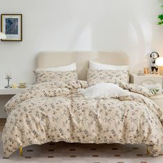 PRICES MAY VARY. 【Material】: 100-Percent Natural Cotton Fabric. Hotel Quality, Lightweight, Fabric That is Dense Lightweight, Smooth and Heavenly Soft, Breathable, Durable Easy Care. The Duvet Covers Use Healthy and Harmless Color Printing Materials and Techniques. 【Twin Size】 3-Piece Twin Floral Duvet Cover Includes; 1 Duvet Cover 68 by 90 inch, 2 Pillow Cases 20 x 26 inch ( Doesn't Include Comforter or Fitted Sheet ) 【Details Highlight The Quality】Hidden High-Quality Zipper Closure & 4 Corner Floral Bedding Sets, Floral Duvet Cover, Floral Duvet, Floral Bedding, Bedding Set, Duvet Cover, Duvet, Zipper, Floral