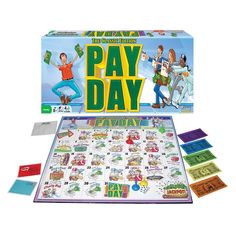 this is an image of a pay day board game