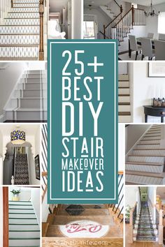 the 25 best diy stair makeover ideas