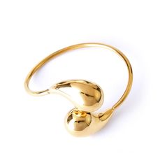 PRICES MAY VARY. ✅【Minimalist & Fashionable Design】The design of this beautiful open cuff bracelet is inspired by the shape of a teardrop. The bracelet features a minimalist design with chunky teardrop pendants on each end, enhancing allure to your wrist and adding a touch of elegance to any outfit. ✅【 Long-lasting Color Retention】Made from 18k gold-plated stainless steel, this tear drop open cuff bangle bracelet is lightweight, nickel-free, and hypoallergenic. Its enduring color retention ensur Adjustable Teardrop Bracelet For Gifts, Teardrop Jewelry, Open Cuff Bracelet, Bracelet Dainty, Open Bangle, Cuff Bangle Bracelet, Cuff Bangles, Water Drop, Stainless Steel Jewelry