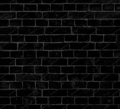 a black brick wall that is very dark