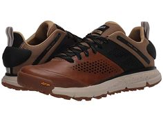 Rugged Outdoor Walking Shoes With Ortholite Insole, Leather Low-top Sneakers For Outdoor Work, Brown Leather Breathable Running Shoes, Breathable Leather Running Shoes In Brown, Functional Brown Running Shoes With Round Toe, Brown Leather Running Shoes With Breathable Material, Sporty Brown Trail Running Shoes With Vibram Sole, Brown Trail Running Shoes With Rubber Sole For Sports, Breathable Leather Lace-up Trail Running Shoes