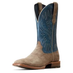 The compliments will fly when you step out in this statement boot. The suede hippo print adds a nice texture to an otherwise classic cowboy boot. Extra cushioning and support keeps you comfortable in the stirrup or going downtown. Circuit Rockridge Western Boot | Product Features : 0 : 4LR™ lightweight stabilizing shank for support, 1 : TekStep provides toe-to-heel cushion, 2 : Full-grain leather foot and upper, 3 : Leather lining, 4 : Removable All Day Cushioning insole, 5 : X50™ midsole for co Classic Cowboy, Leather Cowboy Boots, Veg Tan Leather, Western Boot, Cowboy Boot, All Colors, Western Boots, Full Grain Leather, Tan Leather