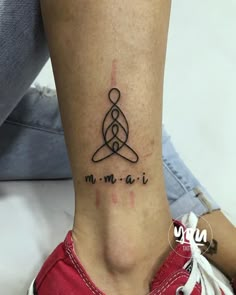 Mother Of 3 Tattoo Ideas, Mother Tattoo, Motherhood Tattoos, Tattoos With Kids Names, Knot Tattoo, Mommy Tattoos, Mother Tattoos, Infinity Tattoos, Wrist Tattoos For Women