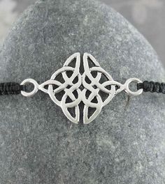 Diamond-Shaped Celtic Knot Adjustable Slipknot Friendship Bracelet Casual Silver Jewelry With Adjustable Clasp, Adjustable Silver Metal Braided Bracelet, Silver Bracelets With Adjustable Clasp, Adjustable Sterling Silver Braided Bracelet, Nickel-free, Silver Braided Bracelet With Adjustable Length For Friendship, Silver Friendship Bracelet With Sliding Knot, Adjustable Silver Friendship Bracelet, Adjustable Silver Friendship Bracelets, Adjustable Nickel-free Metal Braided Bracelets